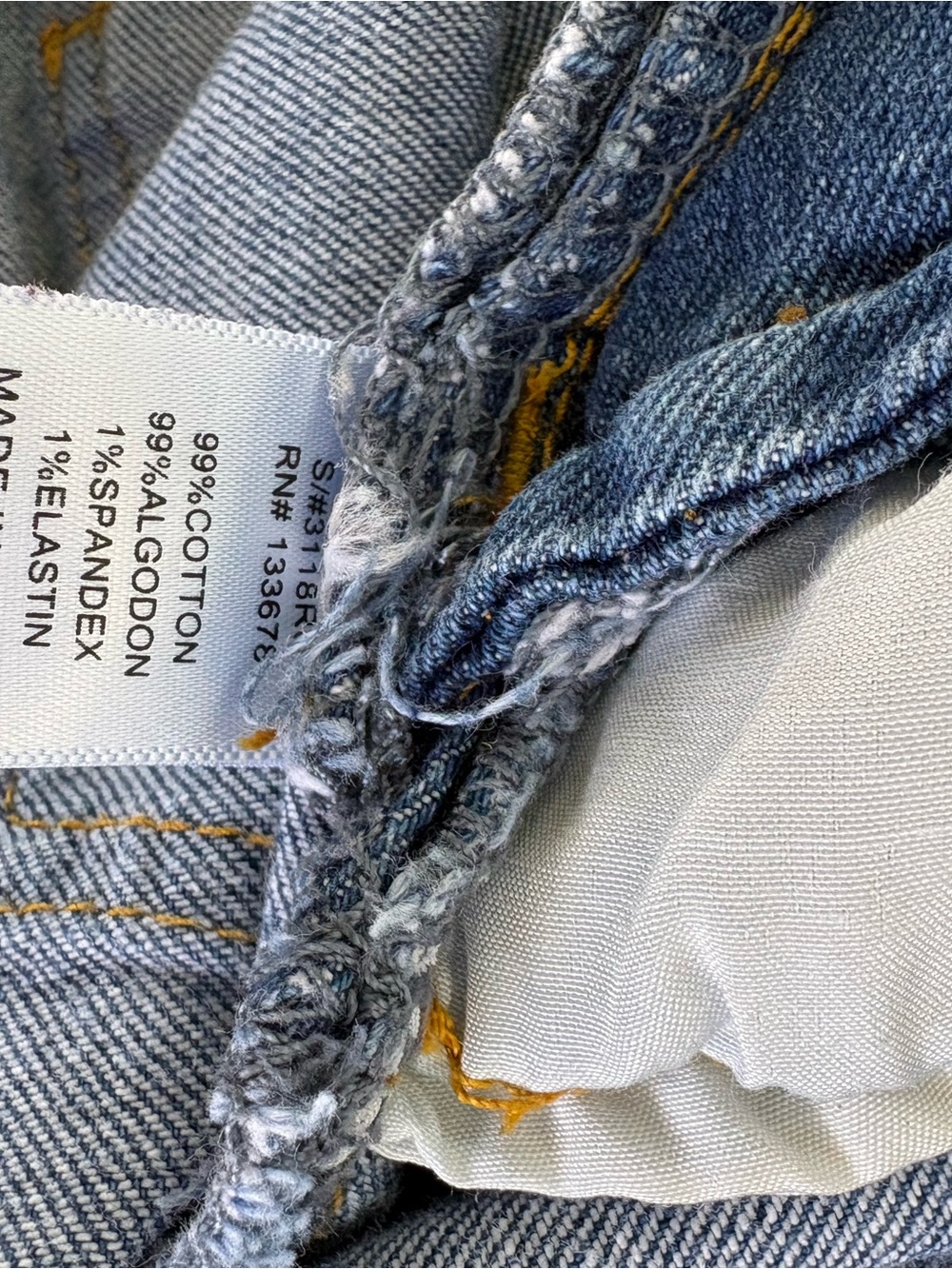 Love tree Denim woman’s  Light Blue Overalls Medium - Picture 8 of 9